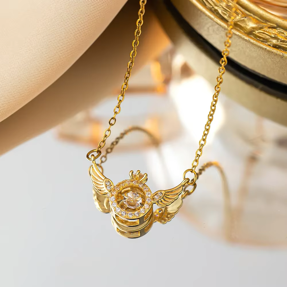 Halo Wings Necklace